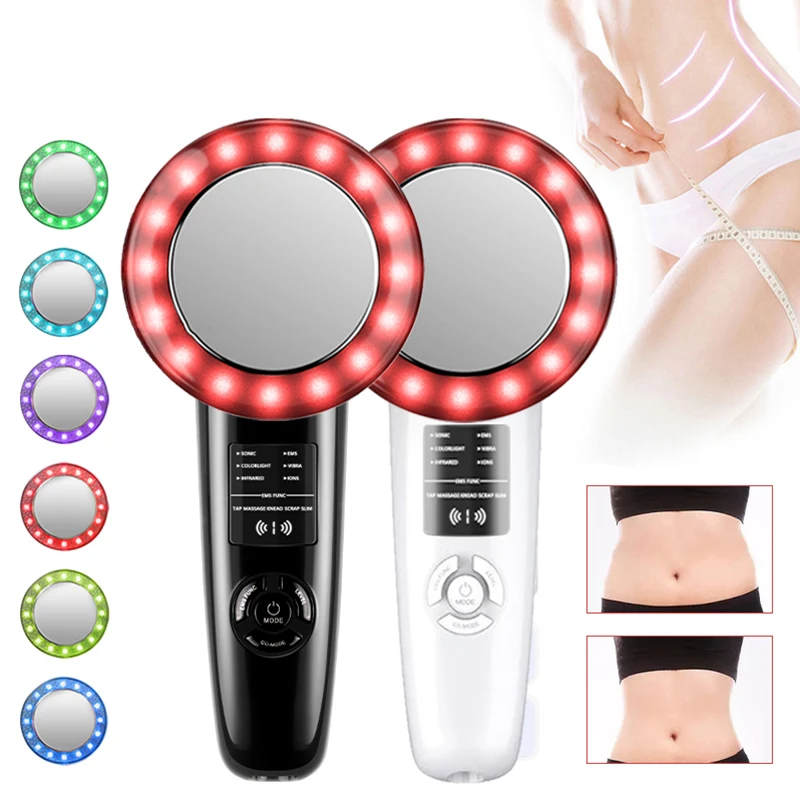 6 In 1 EMS Body Slimming Massager Ultrasonic Cavitation Anti Cellulite Massage Fat Burner Weight Loss Face Skin Care Tool
6 In 1 EMS Body Slimming Massager Ultrasonic Cavitation Anti Cellulite Massage Fat Burner Weight Loss Face Skin Care Tool