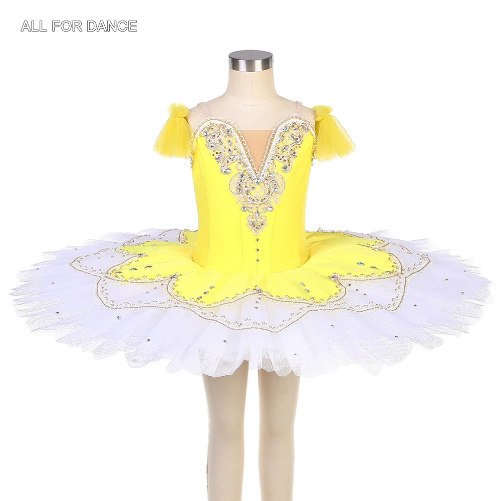BLL520 Yellow Spandex Bodice With Yellow Tulle Tutu Girl & Women Stage Performance Ballet Costume Competition Ballet Tutu
BLL520 Yellow Spandex Bodice With Yellow Tulle Tutu Girl & Women Stage Performance Ballet Costume Competition Ballet Tutu