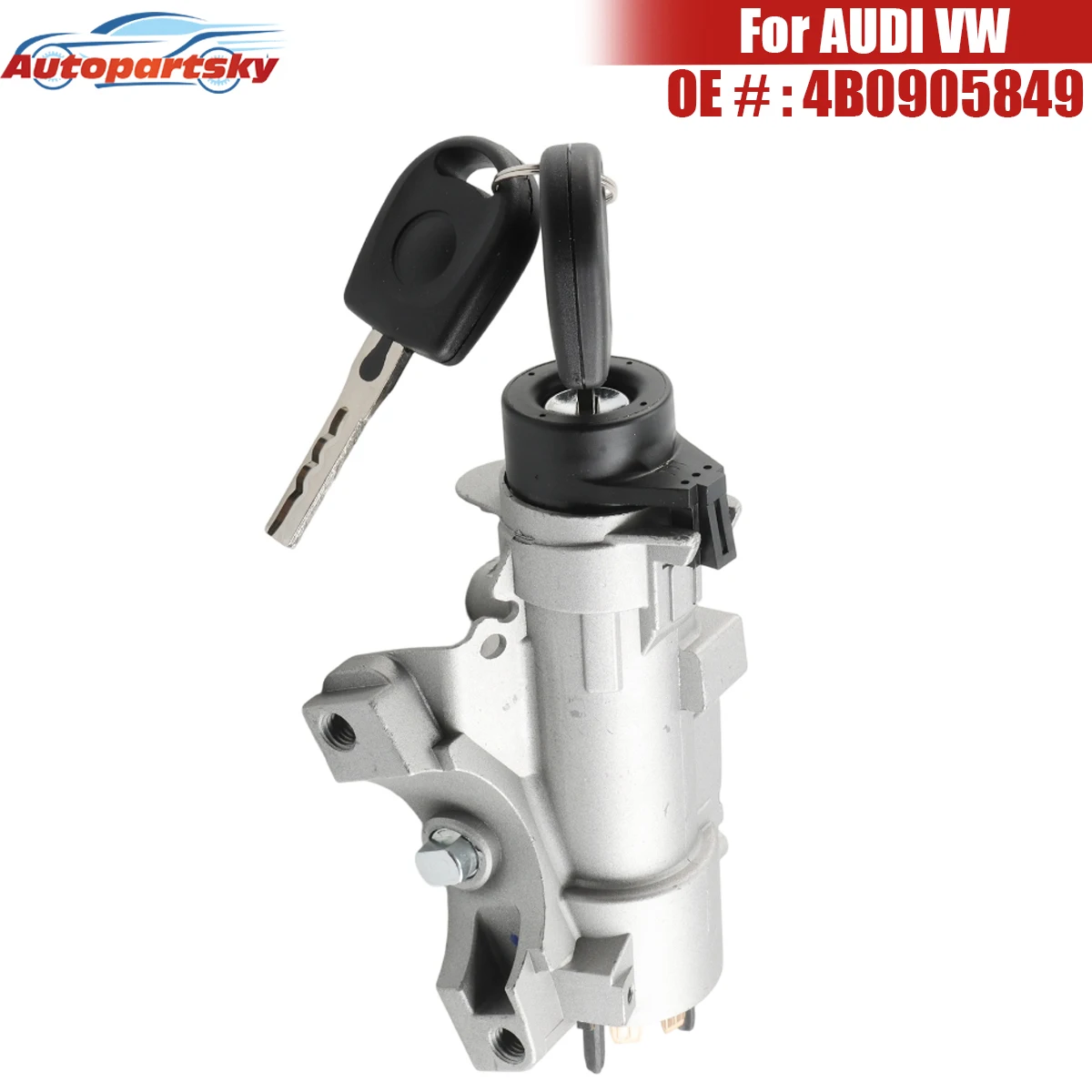 Auto Parts Ignition Switch Keys 3B0905855G 4B0905849 For AUDI A4 6 8 RS4 TT VW BEETLE 1998-2010 JETTA GOLF PASSAT 1998-2005
Auto Parts Ignition Switch Keys 3B0905855G 4B0905849 For AUDI A4 6 8 RS4 TT VW BEETLE 1998-2010 JETTA GOLF PASSAT 1998-2005