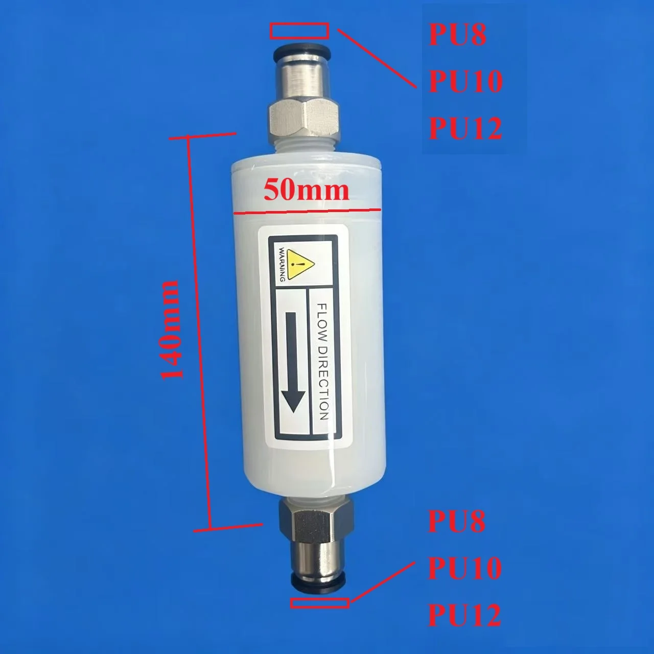 Water Filter Cartridge with Connectors OD 8 10 12mm for 808 810 Semiconductor Diode Laser Hair Removal Beauty Machine Cooling
Water Filter Cartridge with Connectors OD 8 10 12mm for 808 810 Semiconductor Diode Laser Hair Removal Beauty Machine Cooling