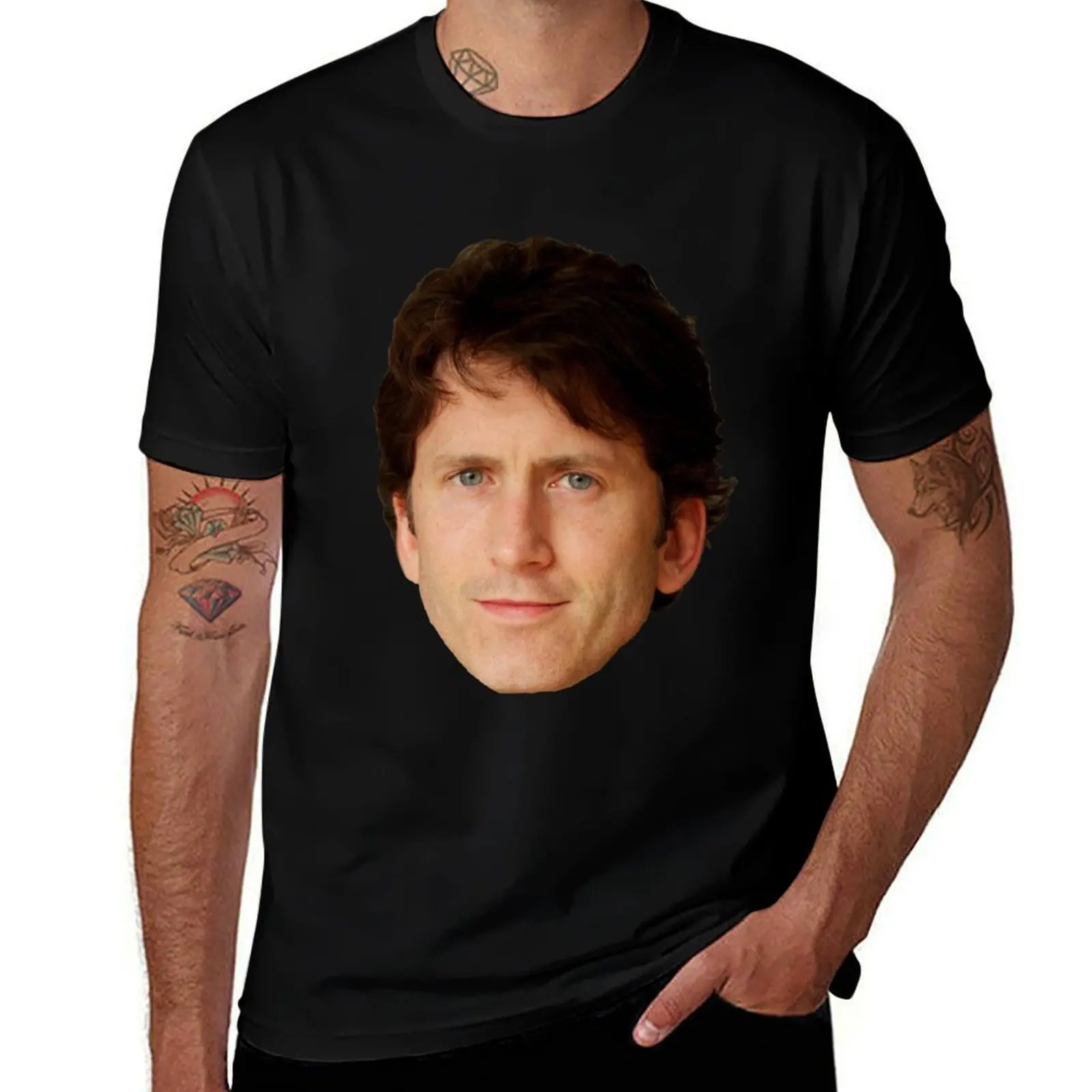 Todd Howard Head T-Shirt cotton t shirts high quality man t shirt cotton high quality t shirt man casual T-shirt
Todd Howard Head T-Shirt cotton t shirts high quality man t shirt cotton high quality t shirt man casual T-shirt