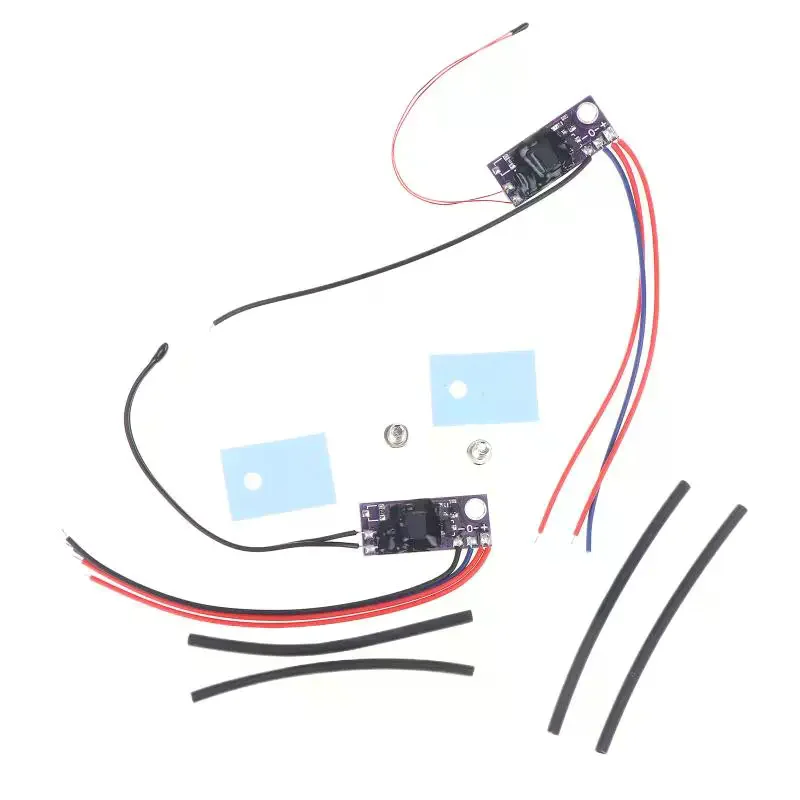 PC Fan Controller Automatic Speed Adjust Temperature Probe Compatible With 2-Wire 3-Wire Fans DC 5V 12V For Router CPU Heatsinks