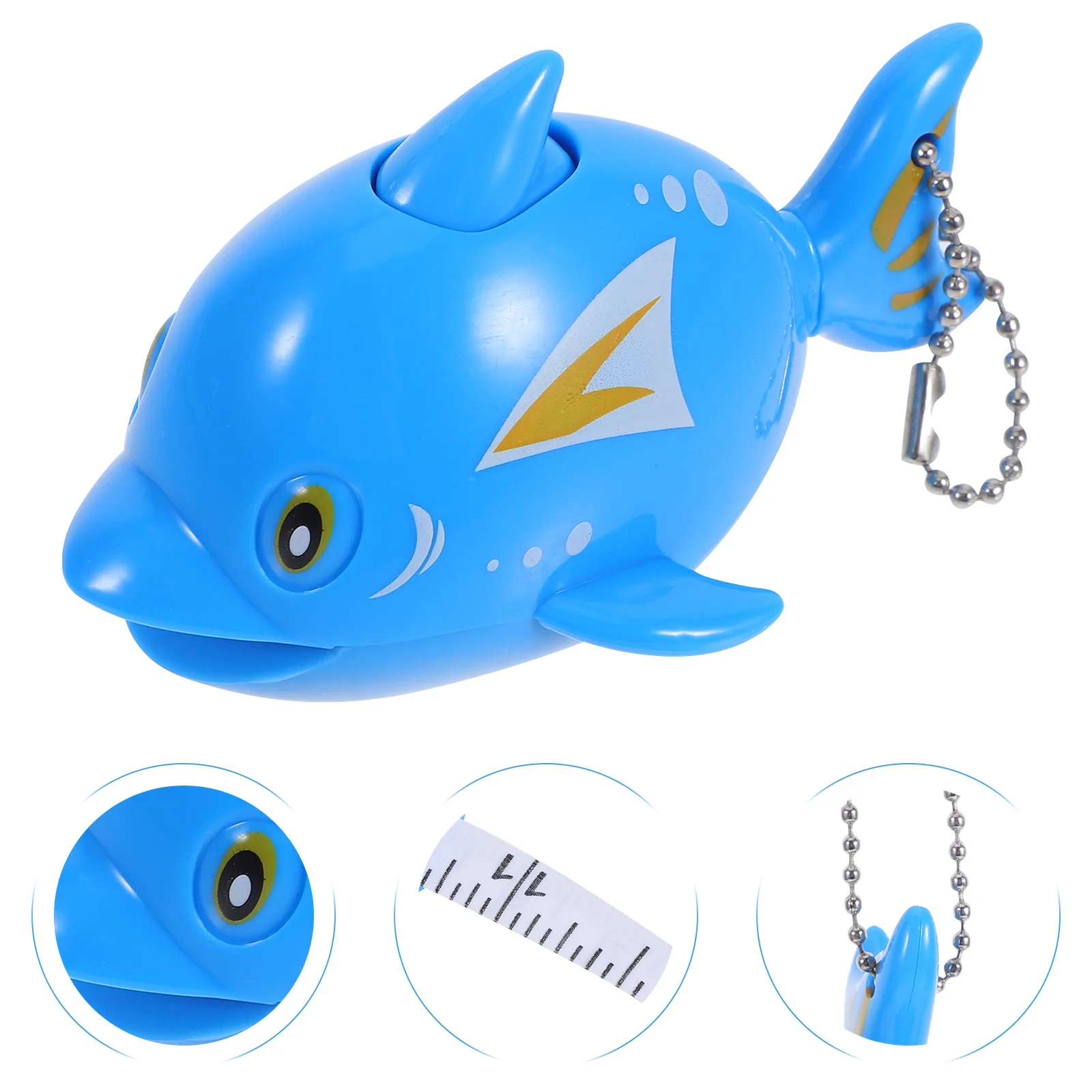 Dolphin Tape Soft Measure Fish Ruler Body Fishing Measuring Plastic Small Mini Keyring
Dolphin Tape Soft Measure Fish Ruler Body Fishing Measuring Plastic Small Mini Keyring