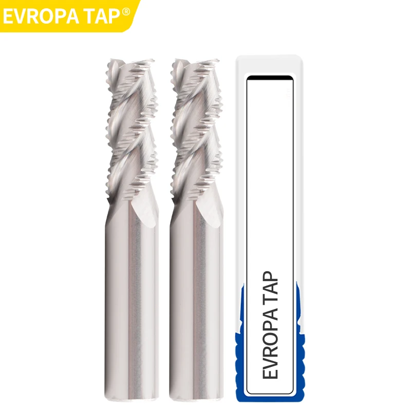 EVROPA TAP 3 4flutes HRC55 Roughing End Mills Milling cutters CNC roughing Tools Carbide router bits milling bit
EVROPA TAP 3 4flutes HRC55 Roughing End Mills Milling cutters CNC roughing Tools Carbide router bits milling bit