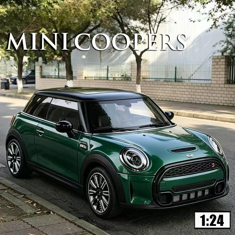 1:24 Mini Cooper S Classic Car Model Alloy Diecasti Simulation Sound Light Toy Birthday Collection Gift
1:24 Mini Cooper S Classic Car Model Alloy Diecasti Simulation Sound Light Toy Birthday Collection Gift