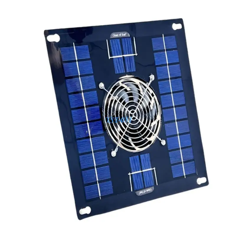 E15A Solar Powered Fan Solar Exhaust Fan Ventilation Solar Shed Fan for Greenhouses, Chicken Coops, Shed, Dog House
E15A Solar Powered Fan Solar Exhaust Fan Ventilation Solar Shed Fan for Greenhouses, Chicken Coops, Shed, Dog House