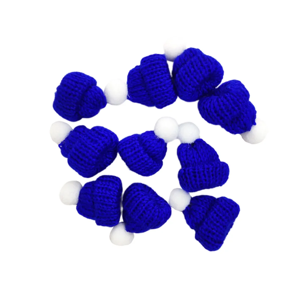 10 Pcs Christmas Hat Accessories Knitted Santa Cap Mini Snowman Hats for Kids Party Favors Xmas naments Lightweight
10 Pcs Christmas Hat Accessories Knitted Santa Cap Mini Snowman Hats for Kids Party Favors Xmas naments Lightweight