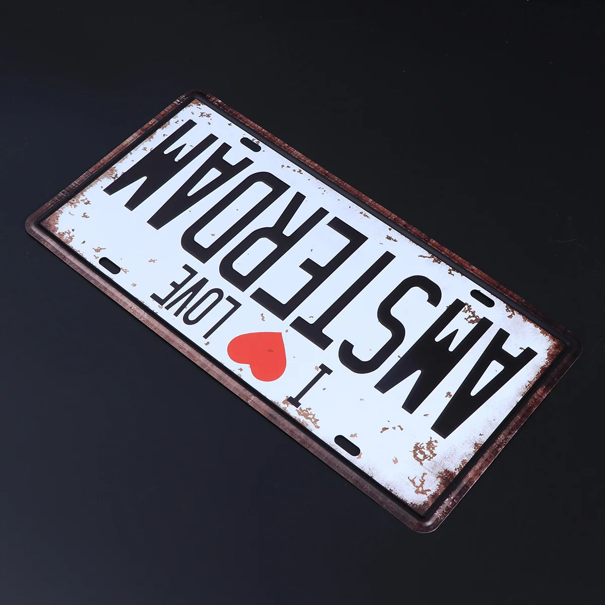 Tin Metal Vintage Iron Painting Decorative Car Sign Wall Decor for Coffee Shop Bar Home Signs I Love Amsterdam
Tin Metal Vintage Iron Painting Decorative Car Sign Wall Decor for Coffee Shop Bar Home Signs I Love Amsterdam