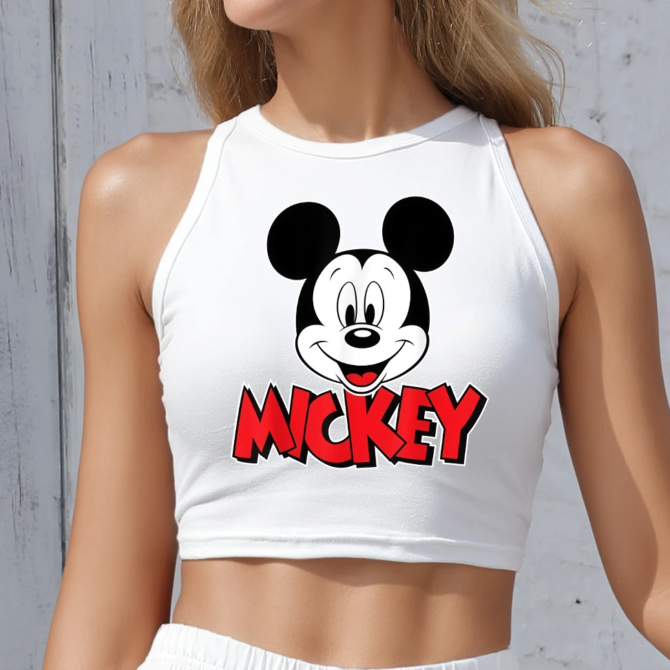 2025 Y2k Summer Vest Cartoon Mickey Minnie Printed Sweet Girls Sexy Sleeveless Shirts Tank Top Women Clothes T-shirt Tops
2025 Y2k Summer Vest Cartoon Mickey Minnie Printed Sweet Girls Sexy Sleeveless Shirts Tank Top Women Clothes T-shirt Tops