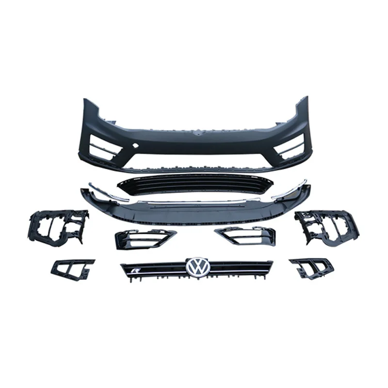 For Volkswagen Golf 7R 14-17 car modification: Full body kit, front bumper, rear bumper, front lip, rear lip, side skirt, grille
For Volkswagen Golf 7R 14-17 car modification: Full body kit, front bumper, rear bumper, front lip, rear lip, side skirt, grille
