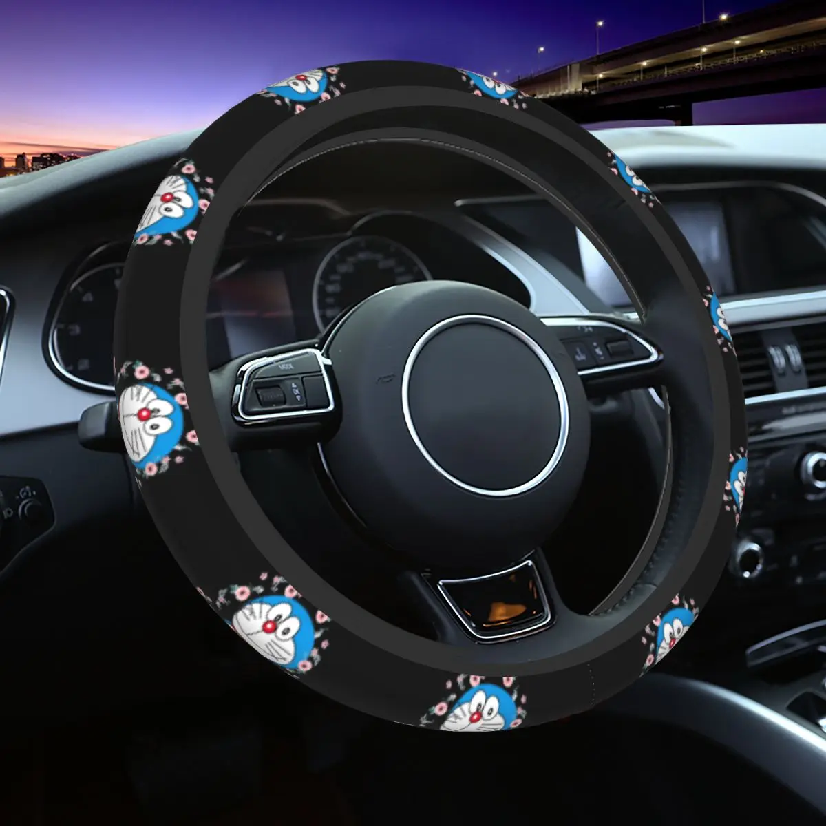D-Doraemons Steering Wheel Covers Universal 15 inch Girls Robot Cat Soft Steering Wheel Protector for SUV Car Accessories
D-Doraemons Steering Wheel Covers Universal 15 inch Girls Robot Cat Soft Steering Wheel Protector for SUV Car Accessories