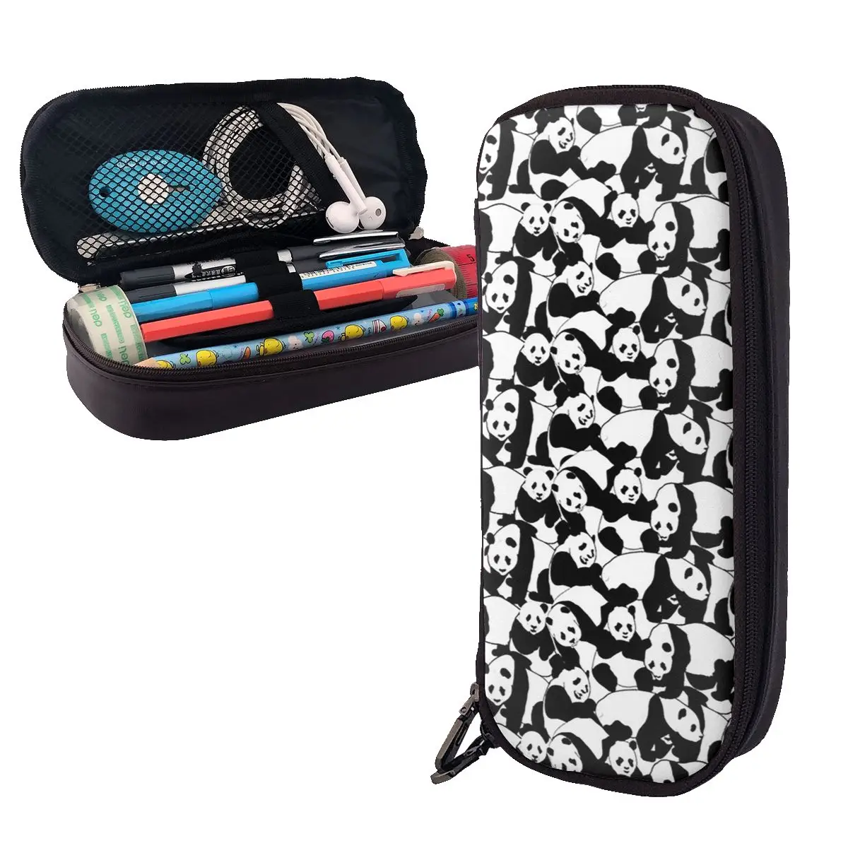 Panda Pattern Leather Pencil Cases Pencil Pouch Storage Stationery Supplies Large Storage Pen Box Pencil Bag for Boy Girl Gifts
Panda Pattern Leather Pencil Cases Pencil Pouch Storage Stationery Supplies Large Storage Pen Box Pencil Bag for Boy Girl Gifts