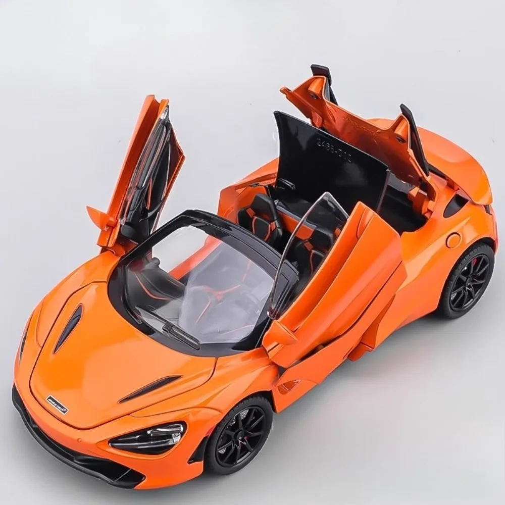 1:24 Scale Miniature 720S Alloy Diecast Toy Car Model Wheel Shock Absorption Doors Opened Toys Vehicles Models Gifts for Boys
1:24 Scale Miniature 720S Alloy Diecast Toy Car Model Wheel Shock Absorption Doors Opened Toys Vehicles Models Gifts for Boys