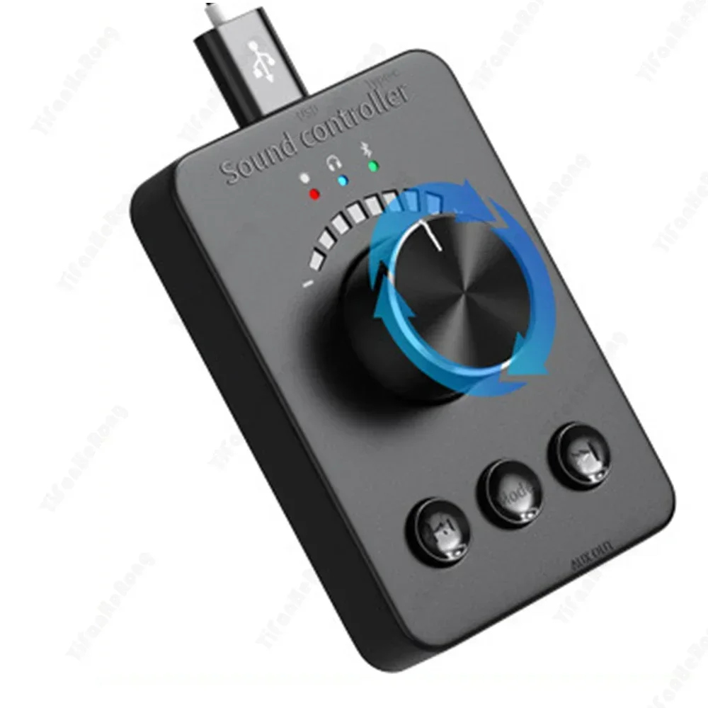 USB Volume Control Knob Multimedia PC Computer Speaker Bluetooth-Compatible Volume Controller Knob One-key Mute Play Pause Skip
USB Volume Control Knob Multimedia PC Computer Speaker Bluetooth-Compatible Volume Controller Knob One-key Mute Play Pause Skip