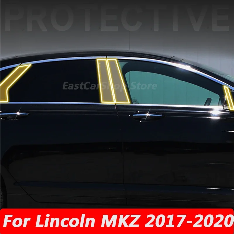 For Lincoln MKZ 2017 2018 2019 2020 Car TPU Window Pillar Anti-scratch Protective Film Transparent Film Accessorie Cover
For Lincoln MKZ 2017 2018 2019 2020 Car TPU Window Pillar Anti-scratch Protective Film Transparent Film Accessorie Cover