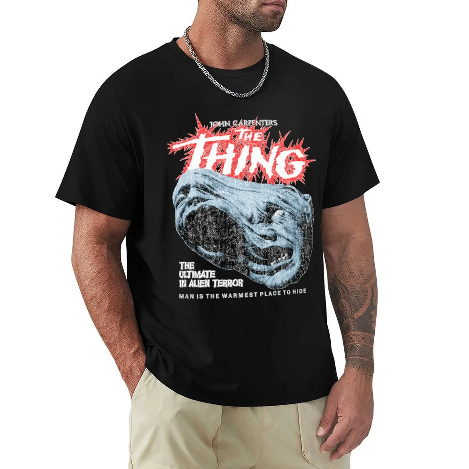 The Thing Distressed John Carpenter Horror Sci Fi T-Shirt valentines boutique clothes gifts for boyfriend t shirts for men pack
The Thing Distressed John Carpenter Horror Sci Fi T-Shirt valentines boutique clothes gifts for boyfriend t shirts for men pack