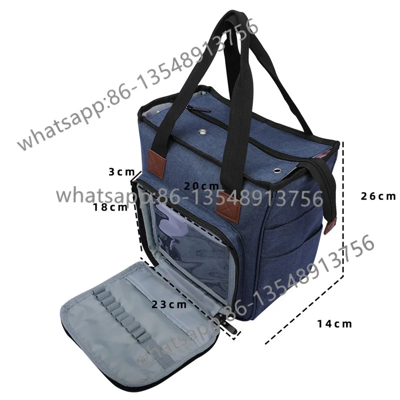 Popular cross-border hot-selling household knitting tools Oxford cloth portable storage bag
Popular cross-border hot-selling household knitting tools Oxford cloth portable storage bag