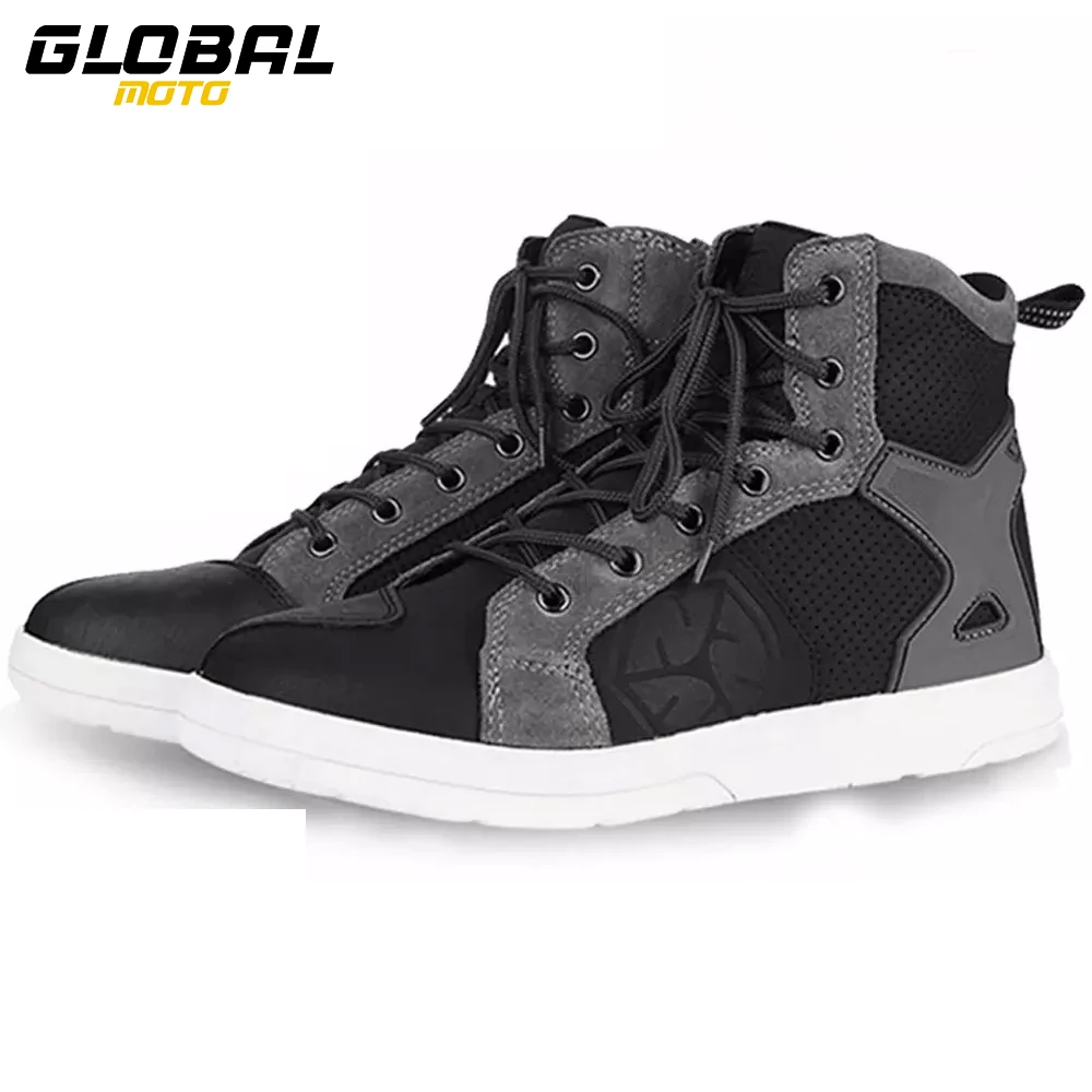 Men's Motorcycle Boots Outdoor Camping Hiking Protective Shoes Motocross Riding Anti Fall Motorcycle Boots Wear Resistant Equip
Men's Motorcycle Boots Outdoor Camping Hiking Protective Shoes Motocross Riding Anti Fall Motorcycle Boots Wear Resistant Equip