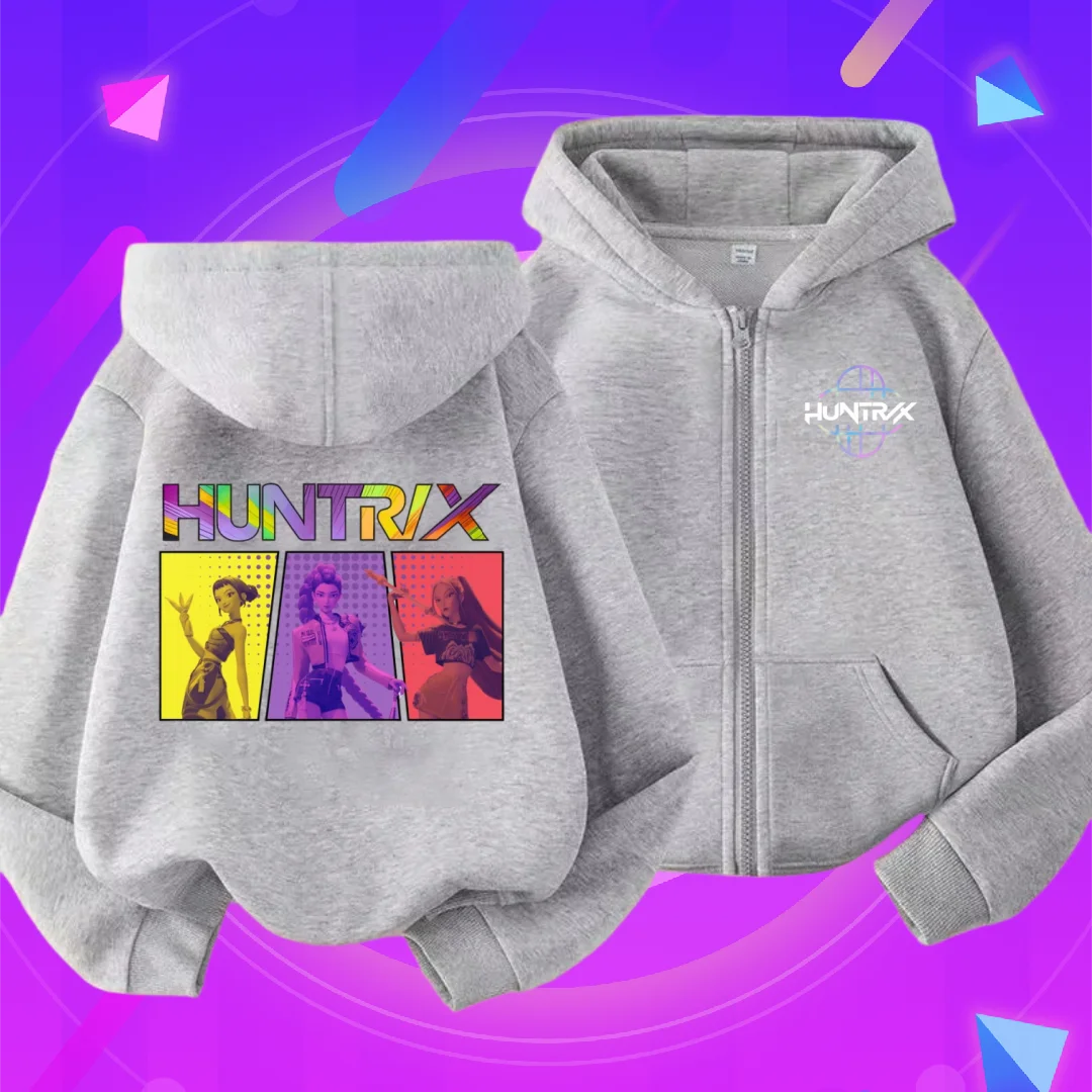 Kpop Demon Hunters Hoodie Children Clothes Kid Girl Boy Hallowmas Sweatshirt Zipper Hoody Baby Casual Tops Zip Up Sweatshirts
Kpop Demon Hunters Hoodie Children Clothes Kid Girl Boy Hallowmas Sweatshirt Zipper Hoody Baby Casual Tops Zip Up Sweatshirts