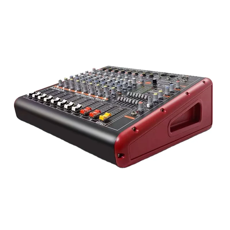 8 channel 1000W mixer sound system professional stereo dj karaoke controller powered audio console mixer
8 channel 1000W mixer sound system professional stereo dj karaoke controller powered audio console mixer