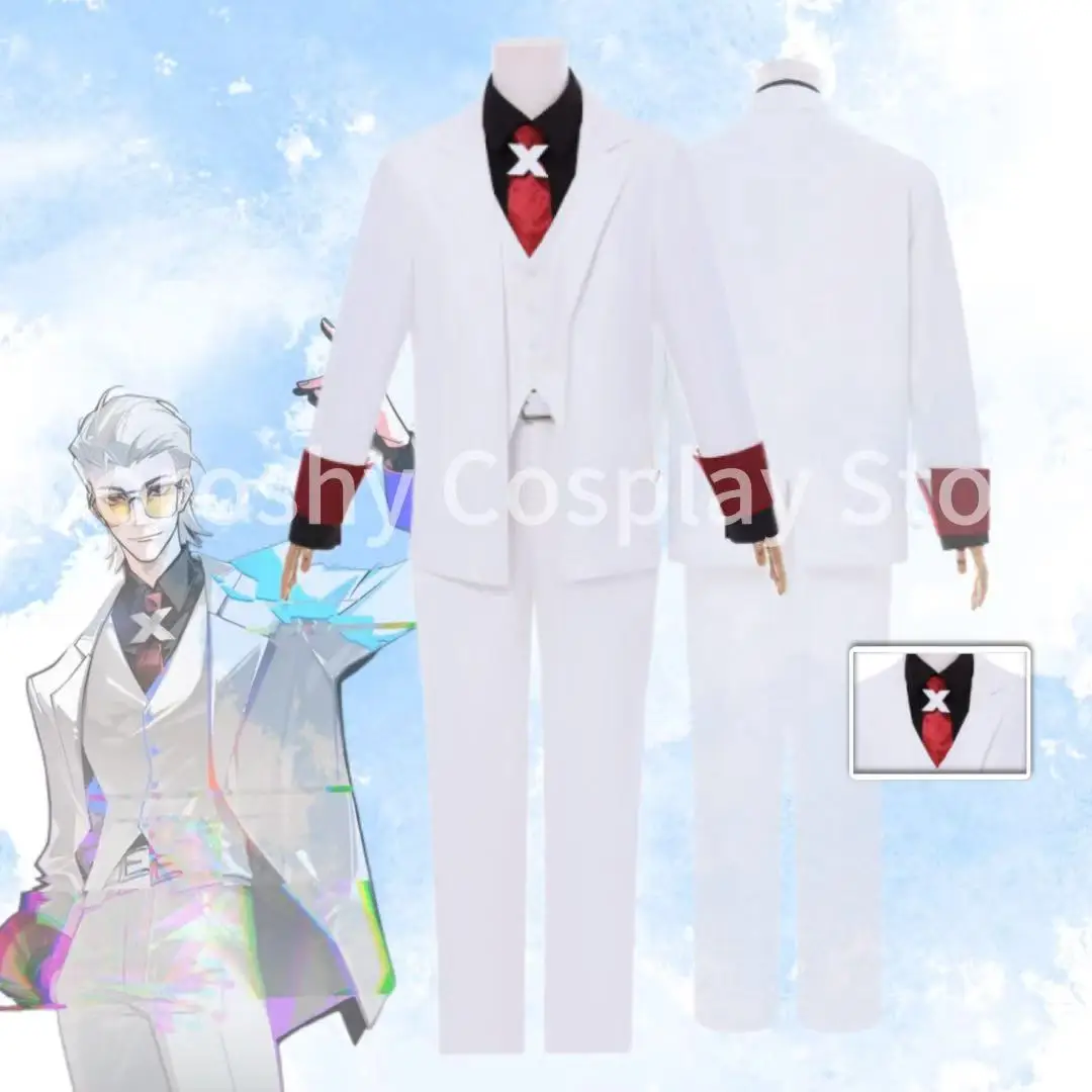 "TO BE HERO X" anime cosplay costume set with white uniform glasses suitable for Halloween parties ideal for anime role-playing
"TO BE HERO X" anime cosplay costume set with white uniform glasses suitable for Halloween parties ideal for anime role-playing