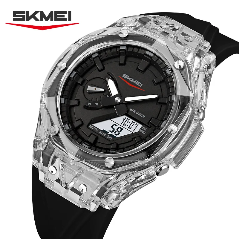 SKMEI 2411, цифровые часы с обратным отсчетом, водонепроницаемые, 5 будильников, электронные часы, модные спортивные мужские наручные часы, дневной свет 
SKMEI 2411, цифровые часы с обратным отсчетом, водонепроницаемые, 5 будильников, электронные часы, модные спортивные мужские наручные часы, дневной свет