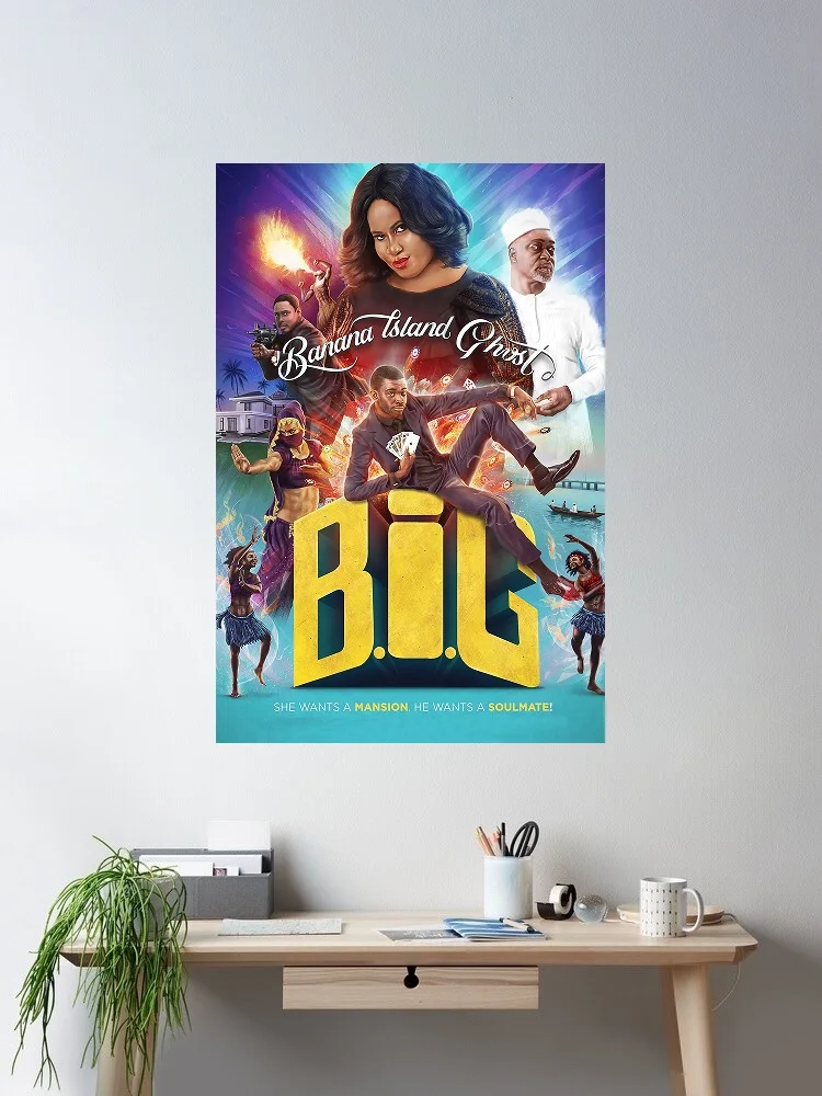 Banana Island Ghost Movie Art Print Canvas Poster, Living Room Decor, Home Wall Picture
Banana Island Ghost Movie Art Print Canvas Poster, Living Room Decor, Home Wall Picture