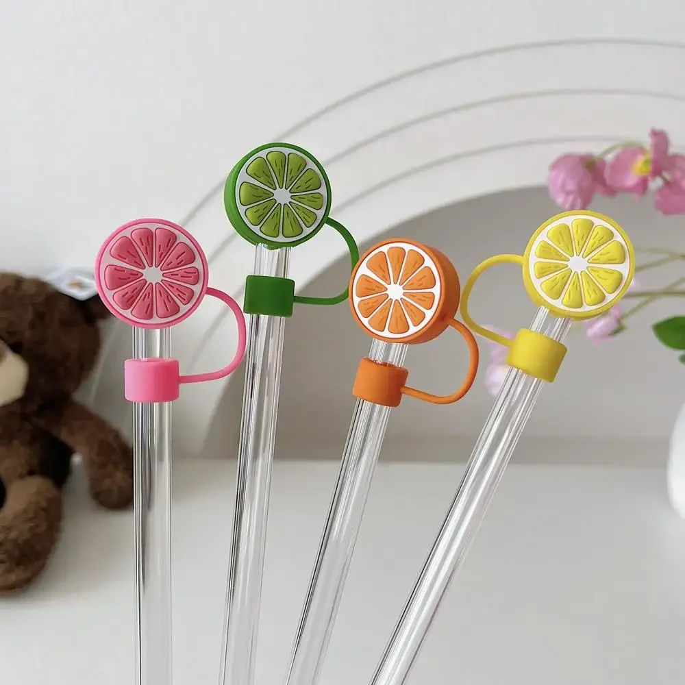 1pc 10mm lemon four-color straw hat dustproof straw plug dustproof reusable straw finish water cup accessories
1pc 10mm lemon four-color straw hat dustproof straw plug dustproof reusable straw finish water cup accessories