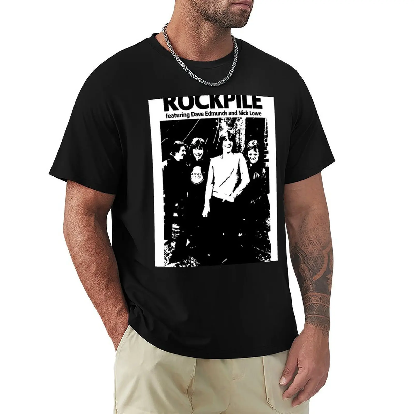 ROCKPILE NICK LOWE DAVE EDMUNDS PUBROCK PUB ROCK SUPER COOL T-Shirt T-Shirt Personalized t-shirt black t-shirts for men
ROCKPILE NICK LOWE DAVE EDMUNDS PUBROCK PUB ROCK SUPER COOL T-Shirt T-Shirt Personalized t-shirt black t-shirts for men