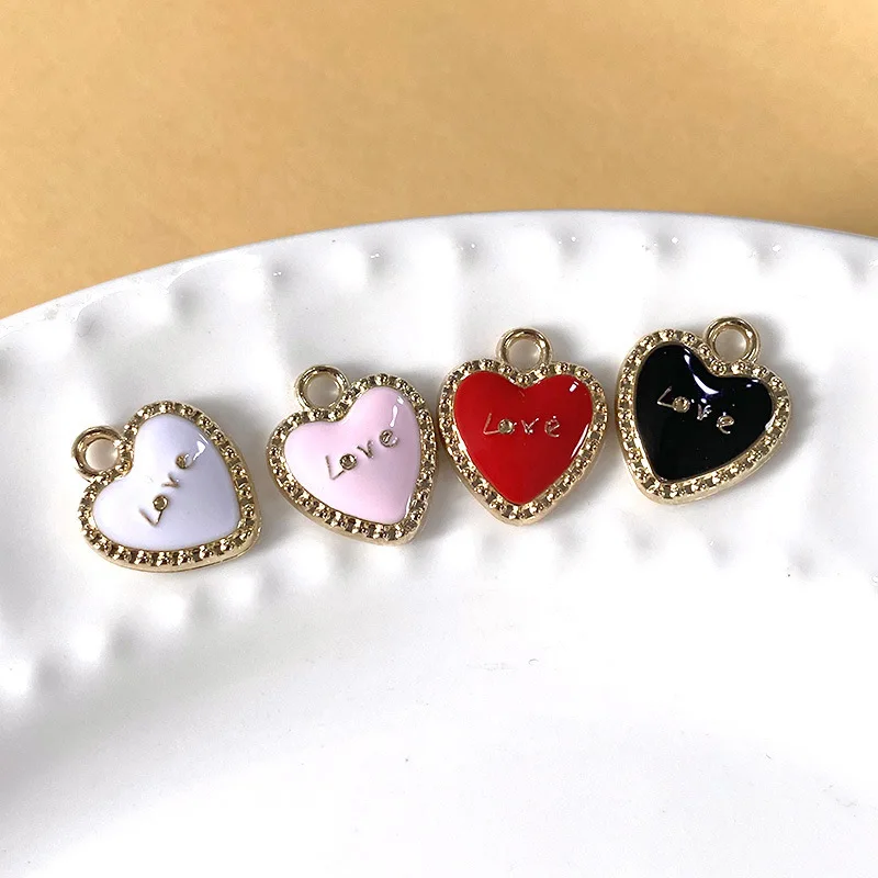 10Pcs 14*16mm Love heart Charms Alloy Pendant For Jewelry Making Diy Bracelet Necklace Earrings Handmade Accessories Supplies
10Pcs 14*16mm Love heart Charms Alloy Pendant For Jewelry Making Diy Bracelet Necklace Earrings Handmade Accessories Supplies