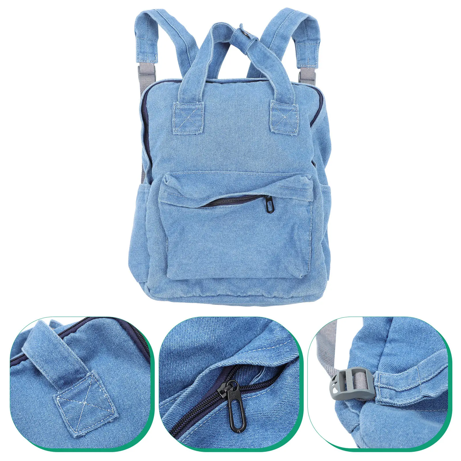 Stylish Denim Backpack Kids Youth Unisex Large Compartment Soft Comfortable Anti-Wear Handle Design Bright Color Washable School
Stylish Denim Backpack Kids Youth Unisex Large Compartment Soft Comfortable Anti-Wear Handle Design Bright Color Washable School