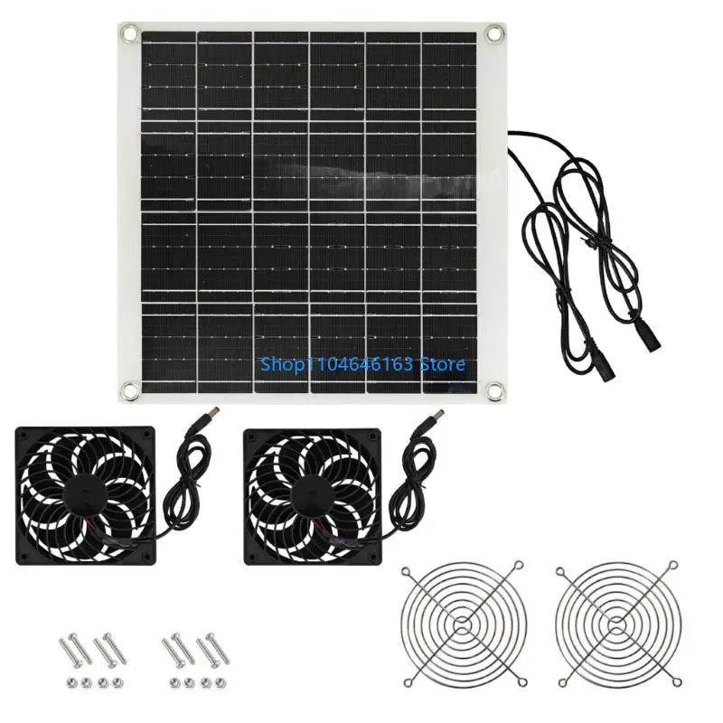 Multipurpose 15W Solars Panel Fan Set with Double Fan for Efficient Cooling in Chicken Coops and Outdoor Space
Multipurpose 15W Solars Panel Fan Set with Double Fan for Efficient Cooling in Chicken Coops and Outdoor Space