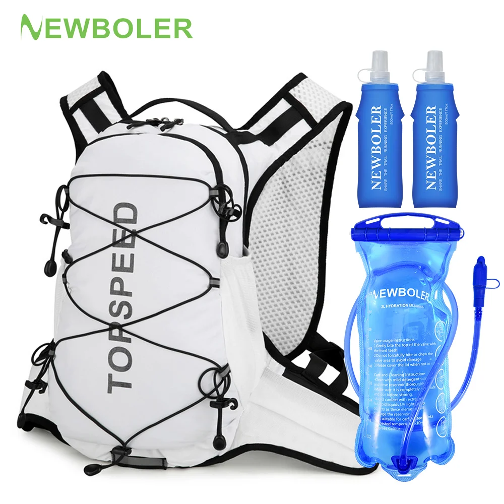 NEWBOLER Рюкзак для бега по пересеченной местности, ультралегкий жилет для гидратации, дышащий функциональный рюкзак для марафона, велоспорта, пешего туризма
NEWBOLER Рюкзак для бега по пересеченной местности, ультралегкий жилет для гидратации, дышащий функциональный рюкзак для марафона, велоспорта, пешего туризма