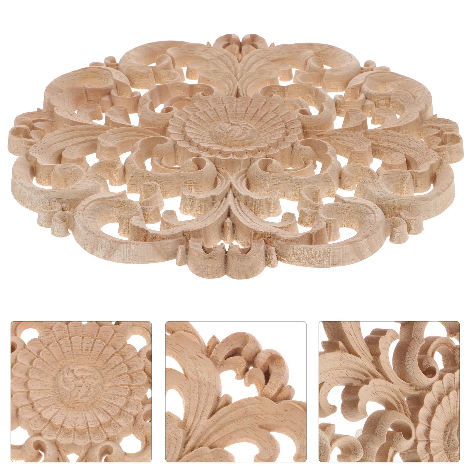 Natural Carved Decorative Panels Vintage Wall Door Furniture Wooden Unpainted Easy Dyeing Solid Corner Bedroom Decoration Wood
Natural Carved Decorative Panels Vintage Wall Door Furniture Wooden Unpainted Easy Dyeing Solid Corner Bedroom Decoration Wood