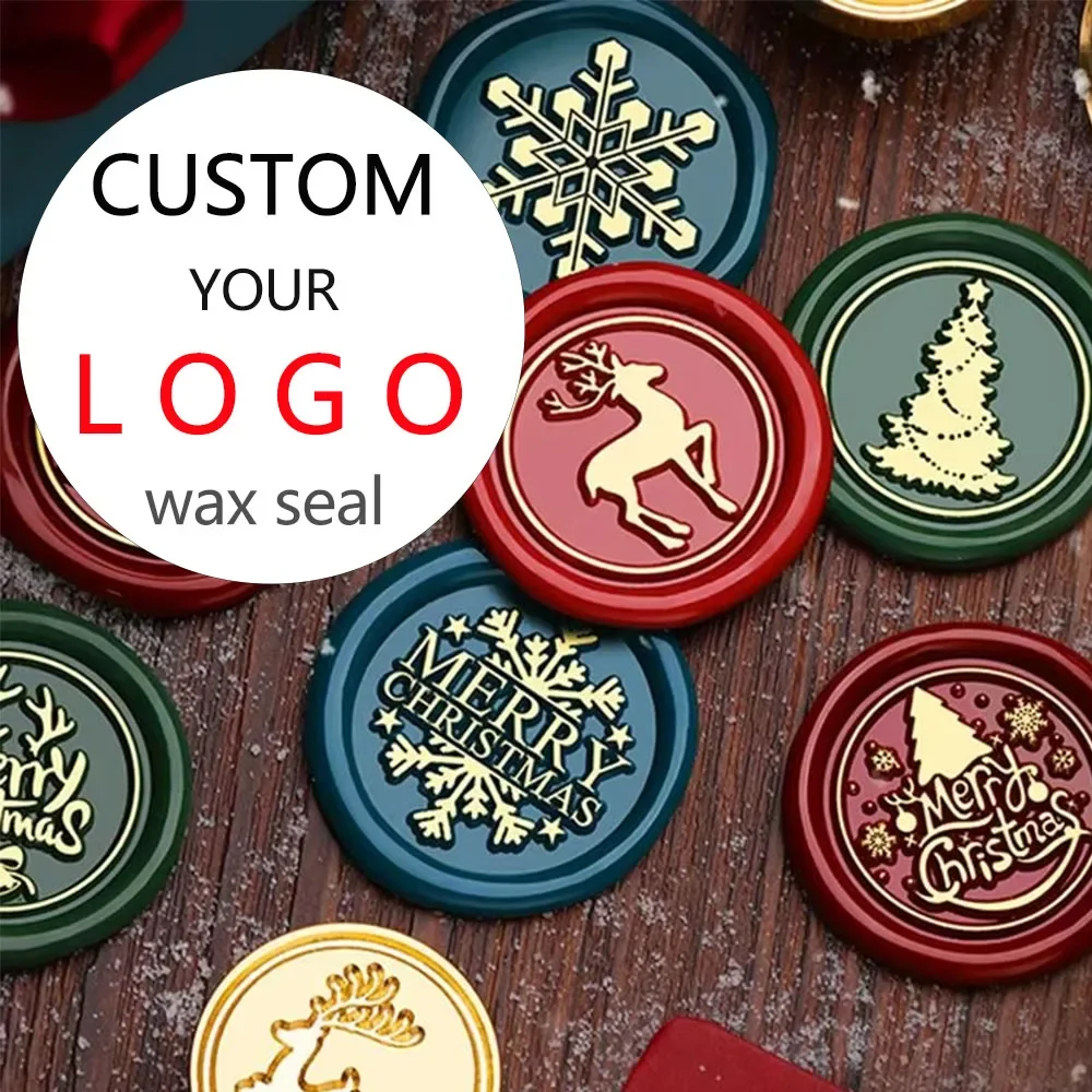 Christmas Custom Logo Wax Seal Stamp Snowman Berry Bell Elk Gloves Copper Head Scrapbooking Cards Envelopes Wedding Invitations
Christmas Custom Logo Wax Seal Stamp Snowman Berry Bell Elk Gloves Copper Head Scrapbooking Cards Envelopes Wedding Invitations