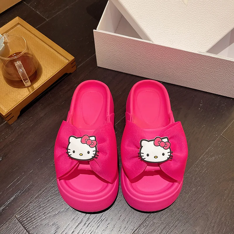 Cartoon Women Slippers Sanrios Kawaii Hello Kitty Summer Shoes Anime Cute Non-Slip Home Sandals Fashion Girls Student Shoes Gift
Cartoon Women Slippers Sanrios Kawaii Hello Kitty Summer Shoes Anime Cute Non-Slip Home Sandals Fashion Girls Student Shoes Gift
