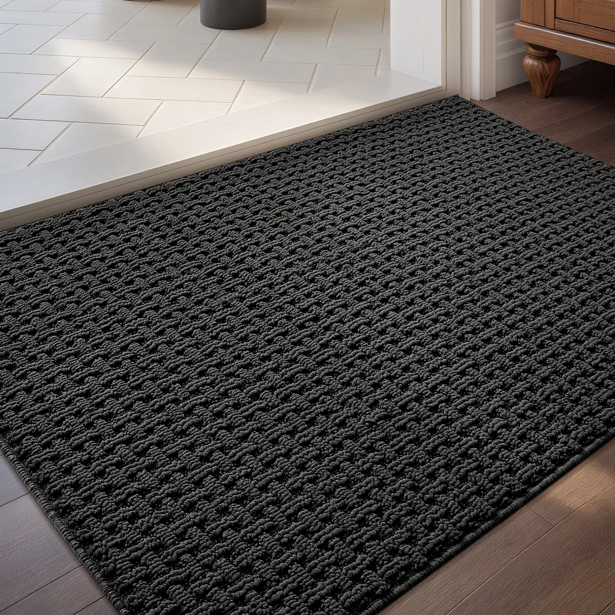 Entrance Door Mat, Woven Pattern Interior Doormats, Carpet, TPR Non-Slip Bottom, Washable, No Door Jam, Water Absorbent,
Entrance Door Mat, Woven Pattern Interior Doormats, Carpet, TPR Non-Slip Bottom, Washable, No Door Jam, Water Absorbent,