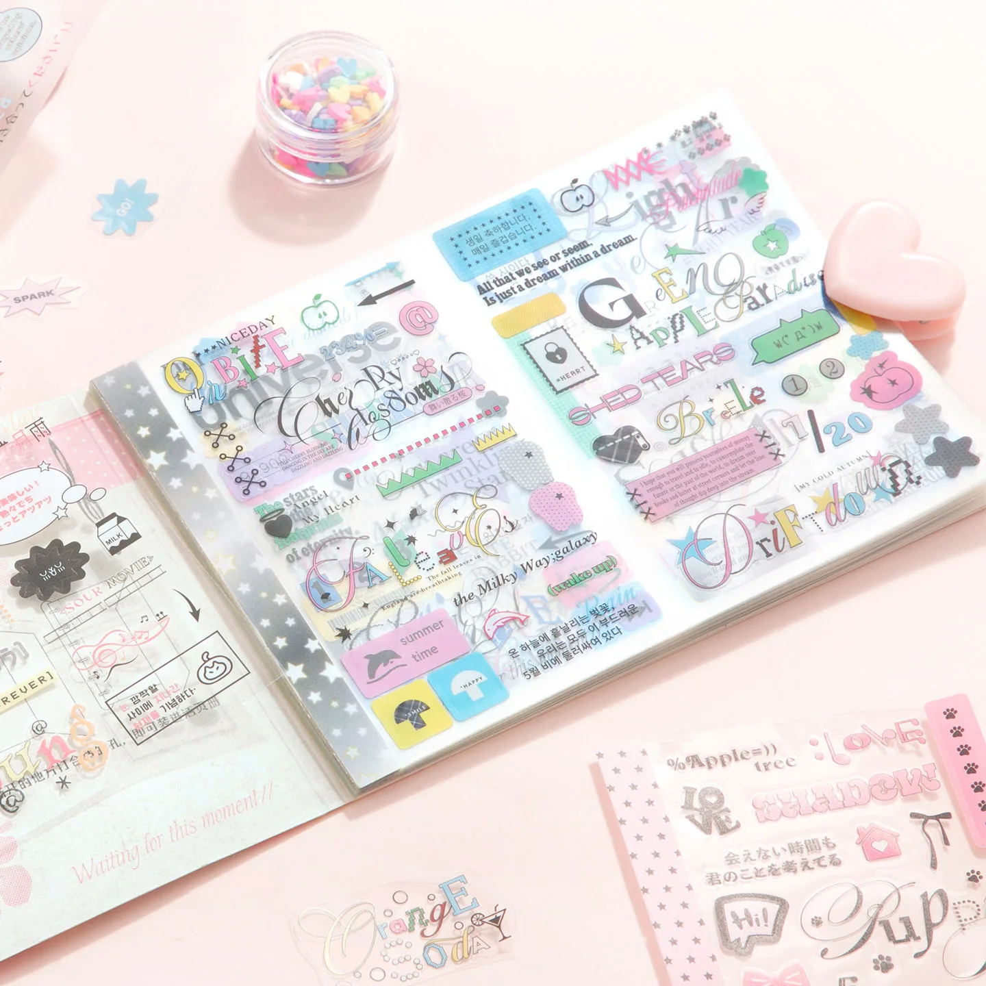 20Pcs Cute Die-cut Flash Decorative Stickers Book DIY Scrapbooking Phone Case Collage Material Aesthetic Stationery for Creative
20Pcs Cute Die-cut Flash Decorative Stickers Book DIY Scrapbooking Phone Case Collage Material Aesthetic Stationery for Creative