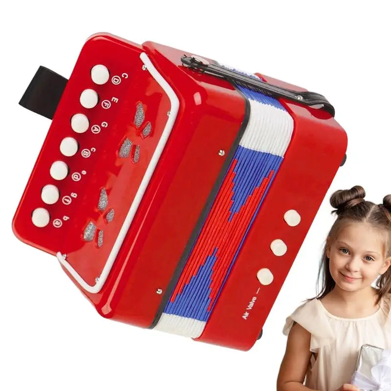 Button Accordion Button Toy Instrument For Kids Portable Accordion Musical Instruments Birthday Gift For Children Boys And Girls
Button Accordion Button Toy Instrument For Kids Portable Accordion Musical Instruments Birthday Gift For Children Boys And Girls