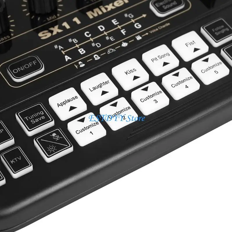 G6DE High Performances DJ Mixer With Interactive Light Show Universals Sounds
G6DE High Performances DJ Mixer With Interactive Light Show Universals Sounds
