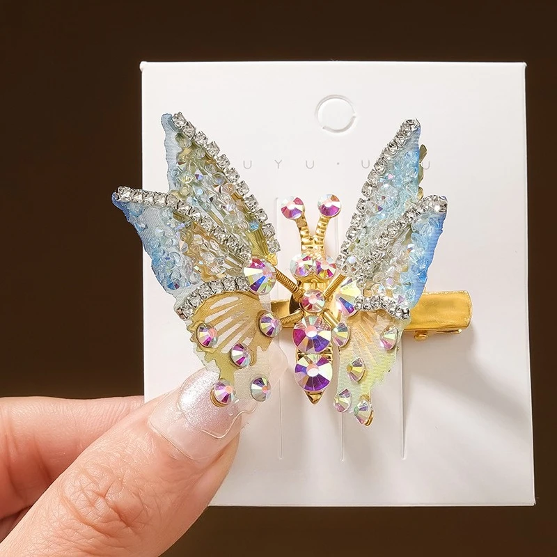 Moving Butterfly Hairpin Sweet Super Immortal Luxury Versatile Hairpin Broken Hair Sorting Clip Children Girls Birthday Gifts
Moving Butterfly Hairpin Sweet Super Immortal Luxury Versatile Hairpin Broken Hair Sorting Clip Children Girls Birthday Gifts