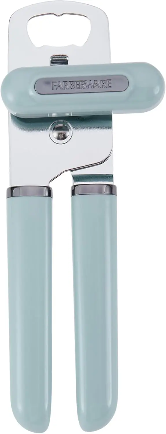 Manual Can Opener & Bottle Opener - High Carbon Stainless Steel Blade, Easy Turn Knob, Ergonomic Handles, Dishwasher Safe
Manual Can Opener & Bottle Opener - High Carbon Stainless Steel Blade, Easy Turn Knob, Ergonomic Handles, Dishwasher Safe