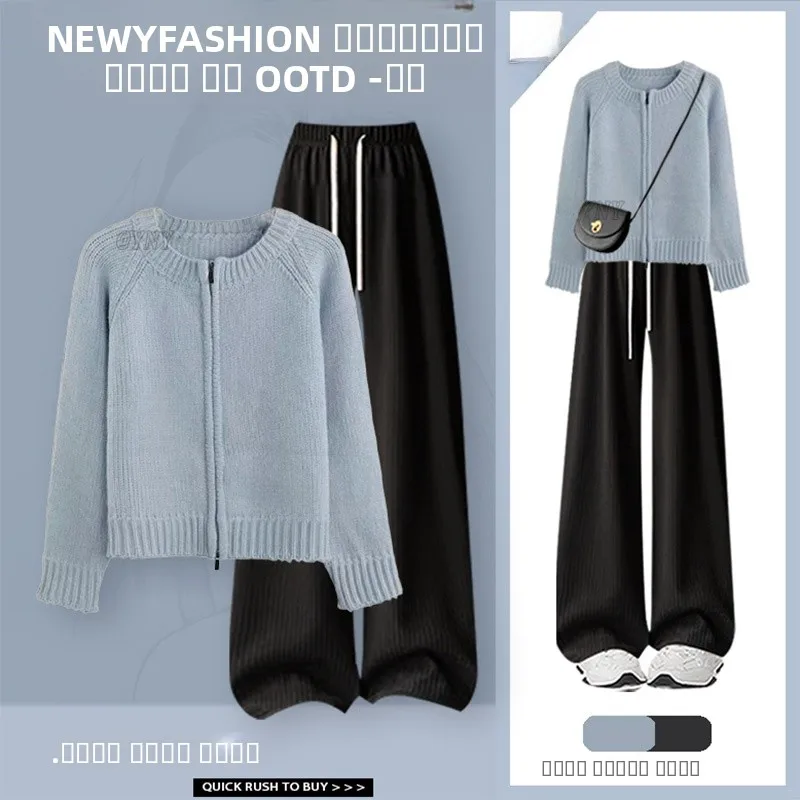 Женский вязаный кардиган, свитер и джинсы с высокой талией, комплект из двух предметов, утягивающая модная осенняя коллекция от gujie
Женский вязаный кардиган, свитер и джинсы с высокой талией, комплект из двух предметов, утягивающая модная осенняя коллекция от gujie