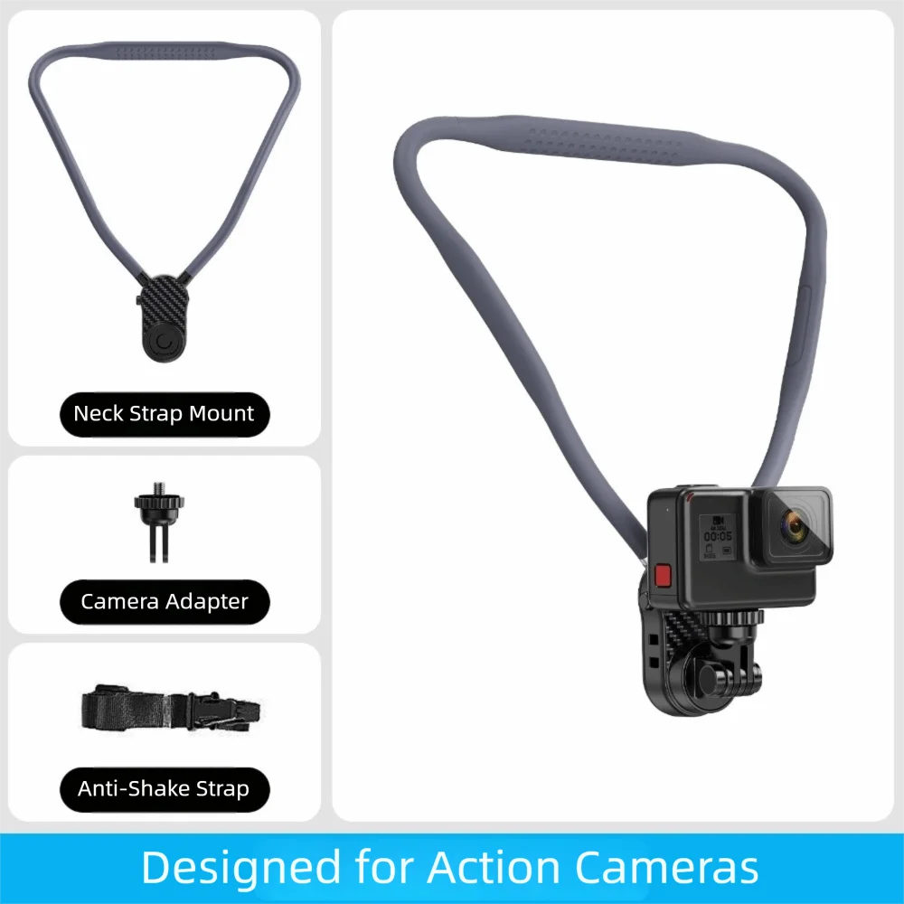 Hands-Free Neck-hanging Phone Holder Magnetic/Clip Version Action Camera Mount Neck Camera Bracket POV Shooting Mount Vlog
Hands-Free Neck-hanging Phone Holder Magnetic/Clip Version Action Camera Mount Neck Camera Bracket POV Shooting Mount Vlog