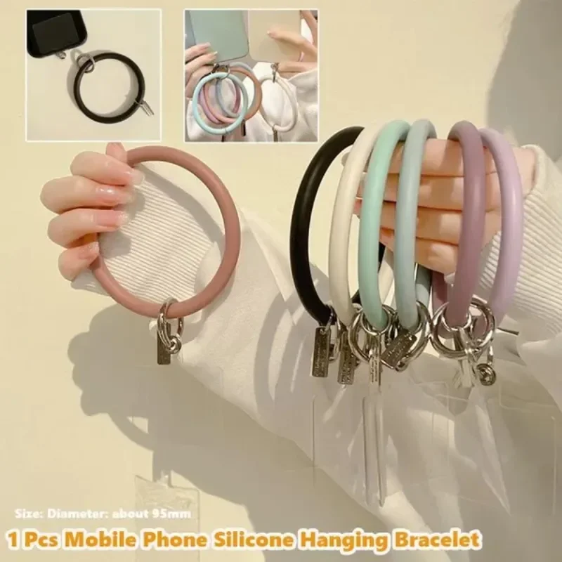 1 Pc Universal Mobile Phone Hanging Ring Silicone Cellphone Anti-Lost Lanyard Strap Bracelet Phone Accessories
1 Pc Universal Mobile Phone Hanging Ring Silicone Cellphone Anti-Lost Lanyard Strap Bracelet Phone Accessories