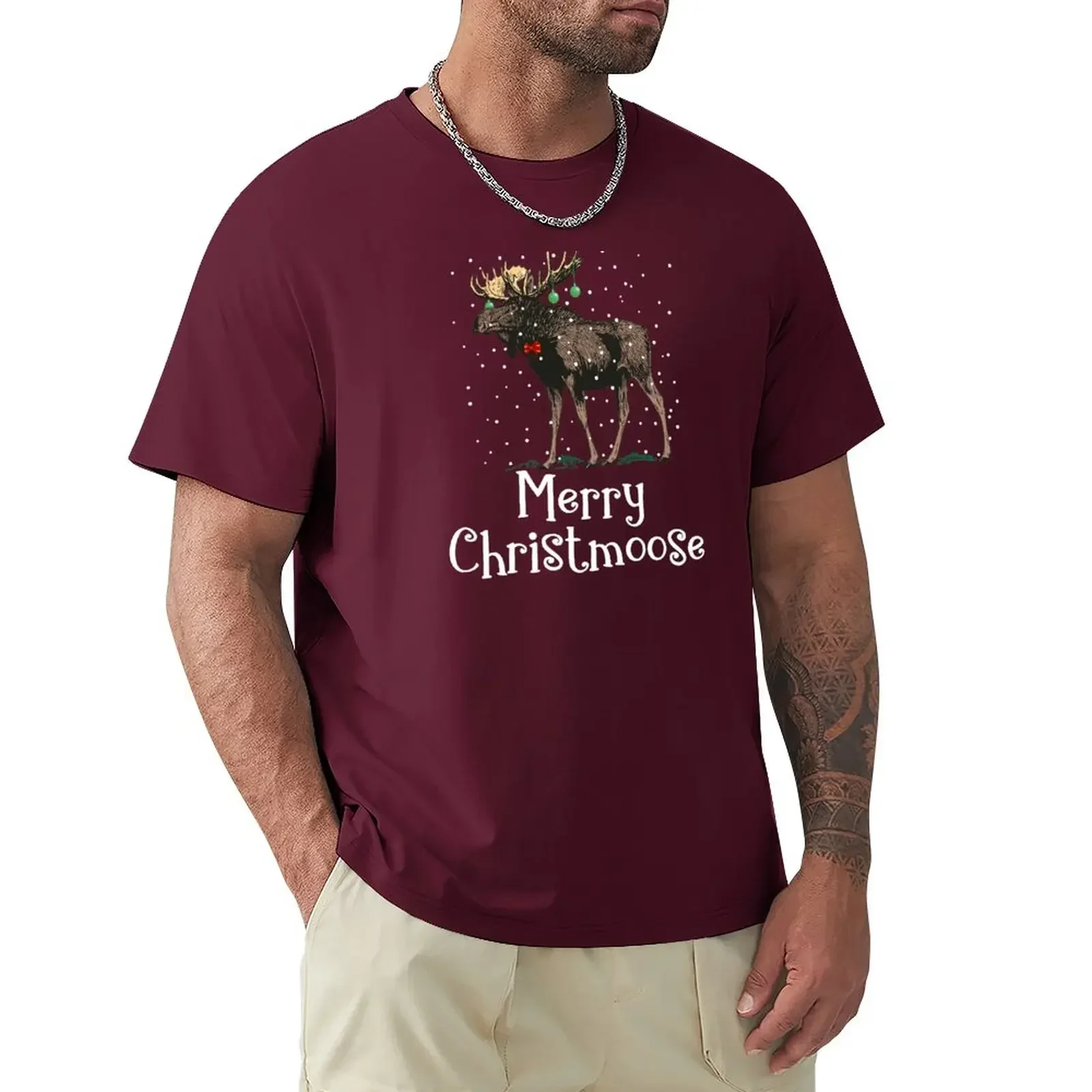 Merry Christmoose T-Shirt Short sleeve tee baggy shirts kawaii clothes mens designer clothes
Merry Christmoose T-Shirt Short sleeve tee baggy shirts kawaii clothes mens designer clothes