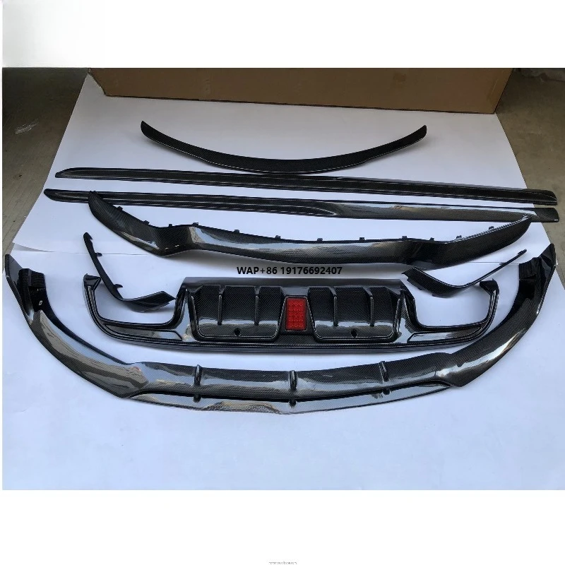 Carbon Fiber Body Kit Is Suitable for W205 C63 Front Lip Diffuser Side Skirt Spoiler
Carbon Fiber Body Kit Is Suitable for W205 C63 Front Lip Diffuser Side Skirt Spoiler