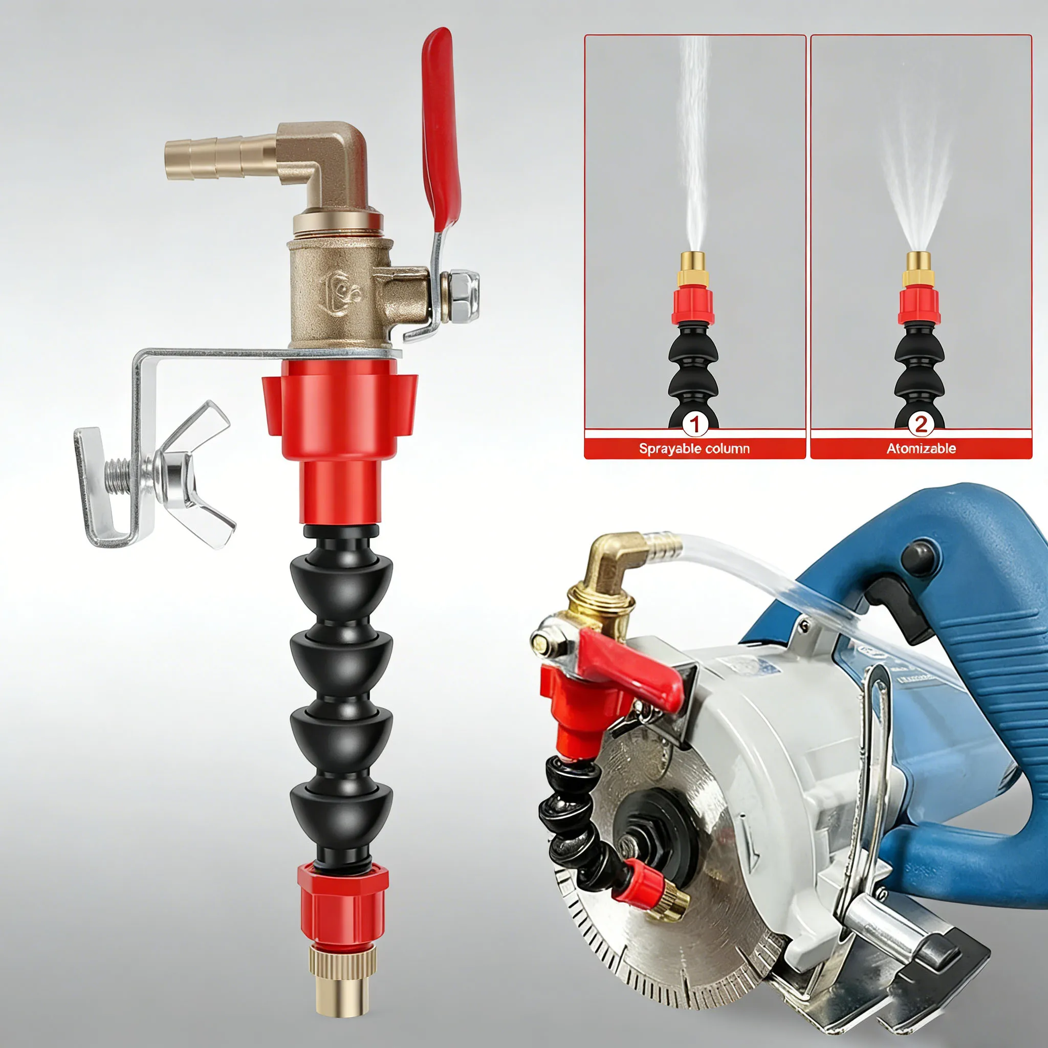 135mm Angle Grinder Water Sprayer | Universal Cutting Machine Dust-Proof Nozzle | for Marble Brick Tile Cutting
135mm Angle Grinder Water Sprayer | Universal Cutting Machine Dust-Proof Nozzle | for Marble Brick Tile Cutting
