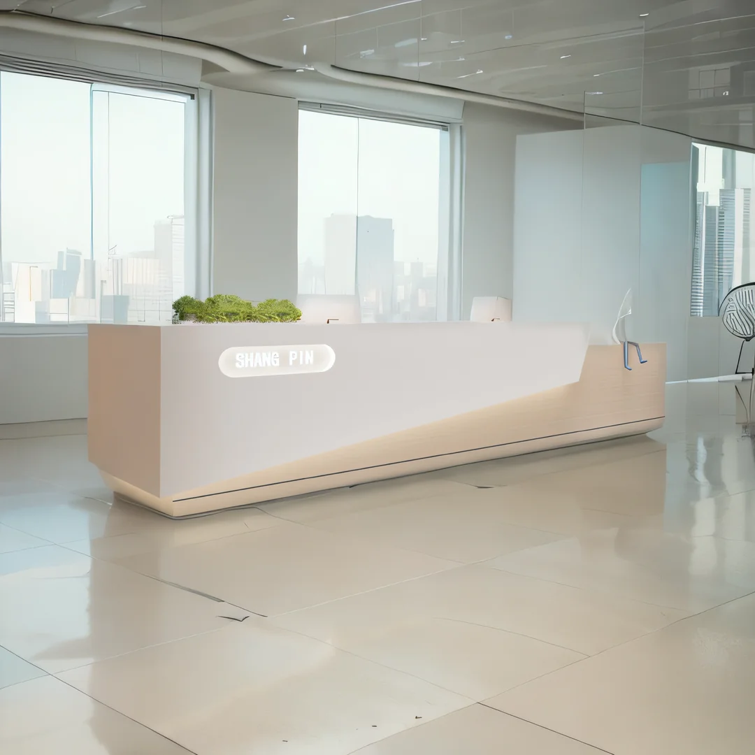 Counter Table Luxury Receiption Desk Hairdressing Reception Furniture Church Pulpit Moveable Aesthetic Center Bureau Beauty Bank
Counter Table Luxury Receiption Desk Hairdressing Reception Furniture Church Pulpit Moveable Aesthetic Center Bureau Beauty Bank