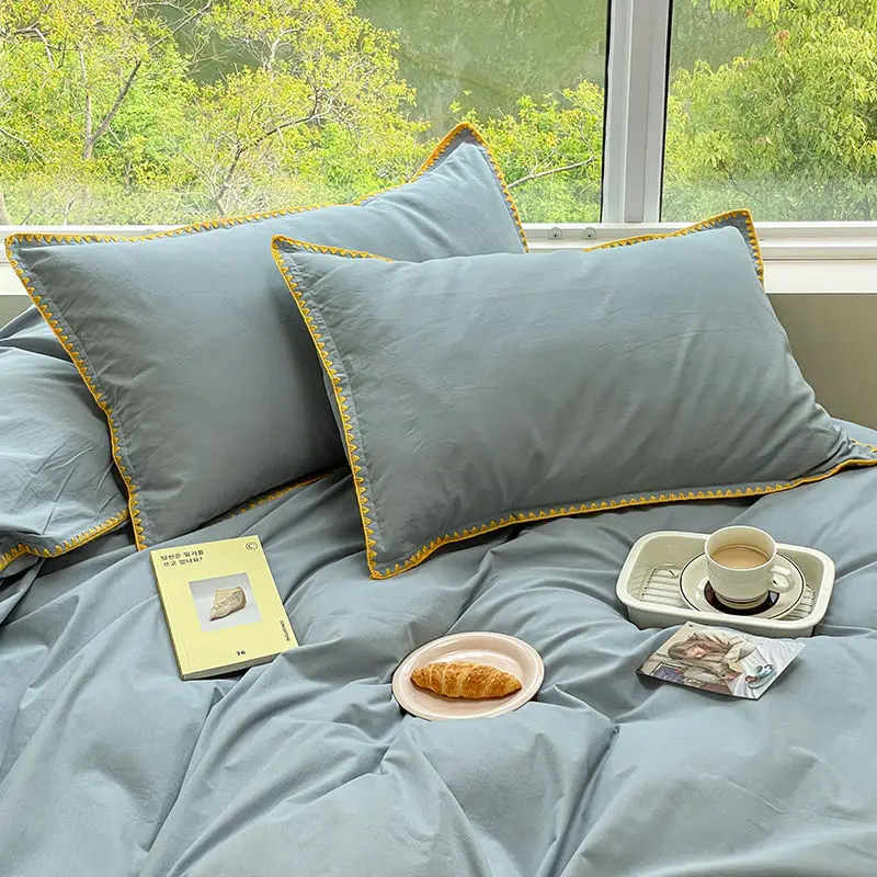 A Class Cotton Home Solid Color Pillowcase Student Dormitory Soft Comfort Pillowcase 48x74cm Modern Simple Style Pillowcase 2 Pc
A Class Cotton Home Solid Color Pillowcase Student Dormitory Soft Comfort Pillowcase 48x74cm Modern Simple Style Pillowcase 2 Pc